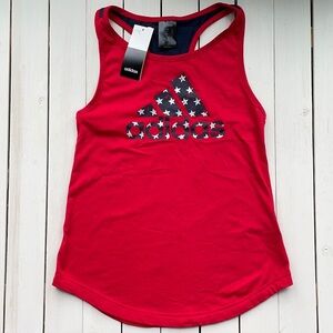*NWT Patriotic Adidas Racerback Tank